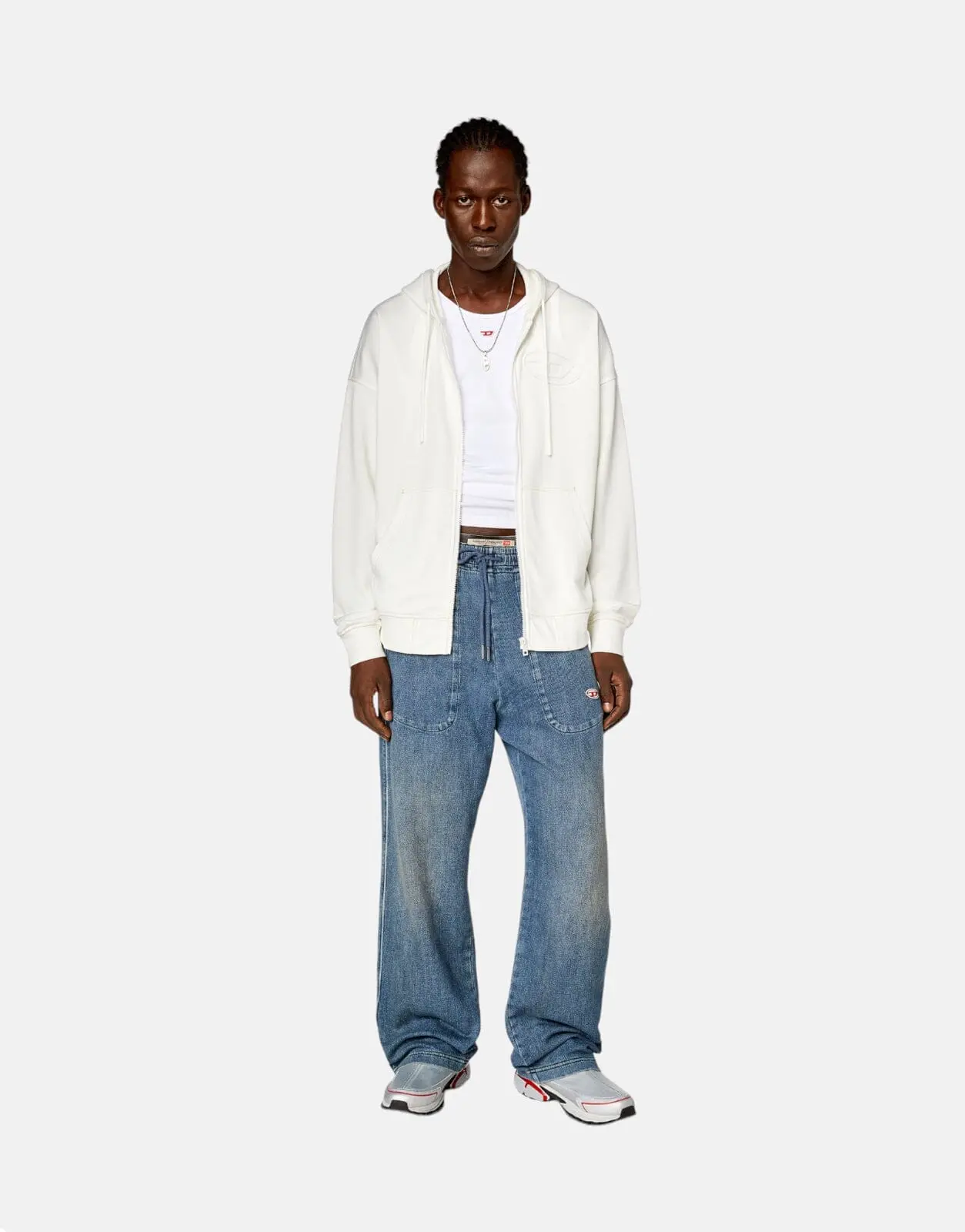 Diesel S-Roby Hood Zip N1 Sweatshirt - Image 3