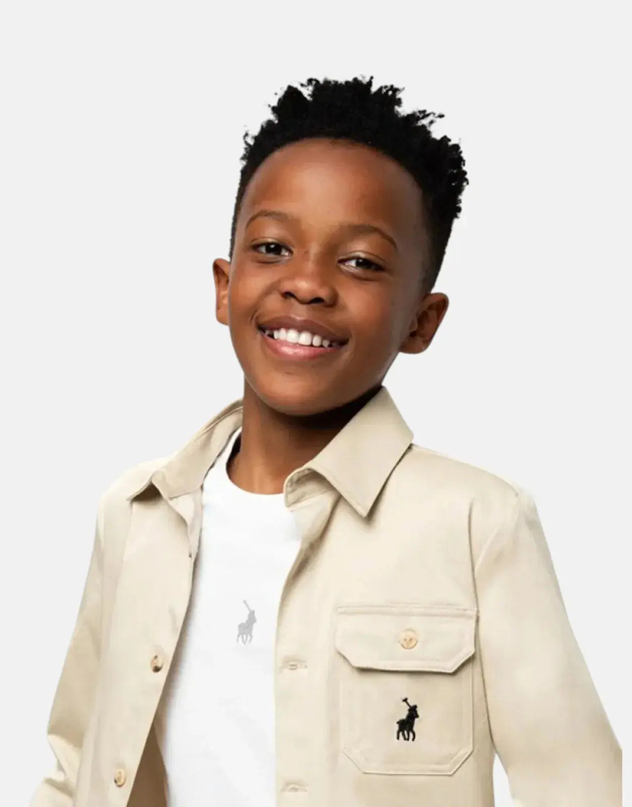 Polo Boys Dumisani Twill Sand Shacket - Image 5
